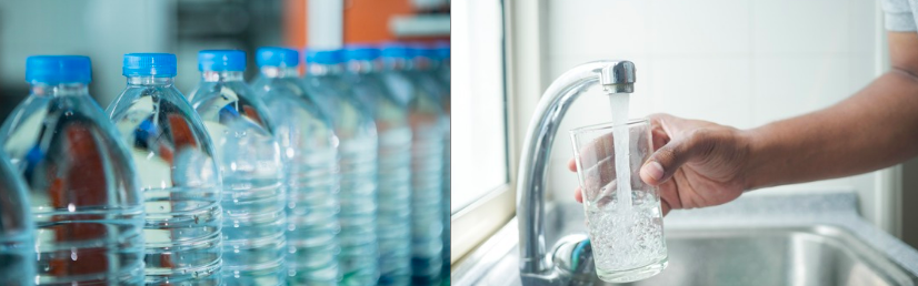 eau-robinet-bouteille-comparaison.jpg, davidjeruzalska.fr ITEH, Indice Territorial d'Exposition Hydrique. Qualité de l'eau du robinet en France : ce que disent réellement les données → Eau du robinet ou eau en bouteille : pourquoi cette opposition nous empêche de comprendre ce que nous buvons → Eau et exposition hydrique quotidienne : comprendre ce que nous buvons réellement → PFAS dans l'eau : comprendre les polluants persistants et leurs enjeux environnementaux → PFAS invisibles : ces polluants que la surveillance ne voit pas.